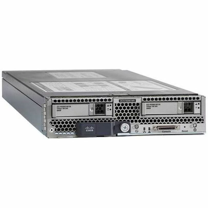 Cisco B200 M5 Blade Server - 2 x Intel Xeon Bronze 3106 1.70 GHz - 64 GB RAM - 12Gb/s SAS, Serial ATA/600 Controller