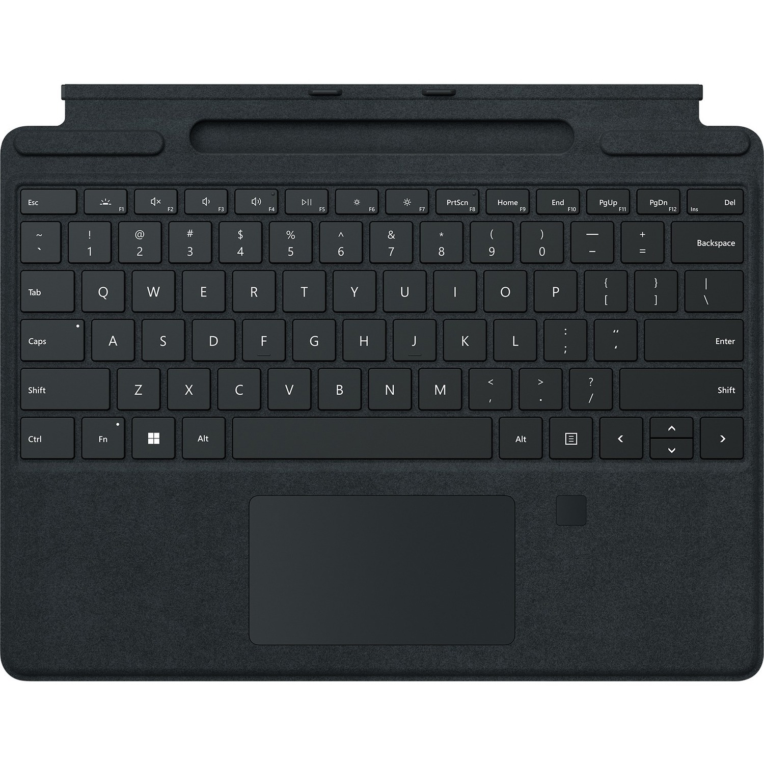 Microsoft Signature Keyboard/Cover Case Microsoft Surface Pro 8, Surface Pro X Tablet - Black