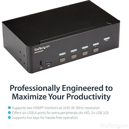 StarTech.com KVM Switchbox - TAA Compliant