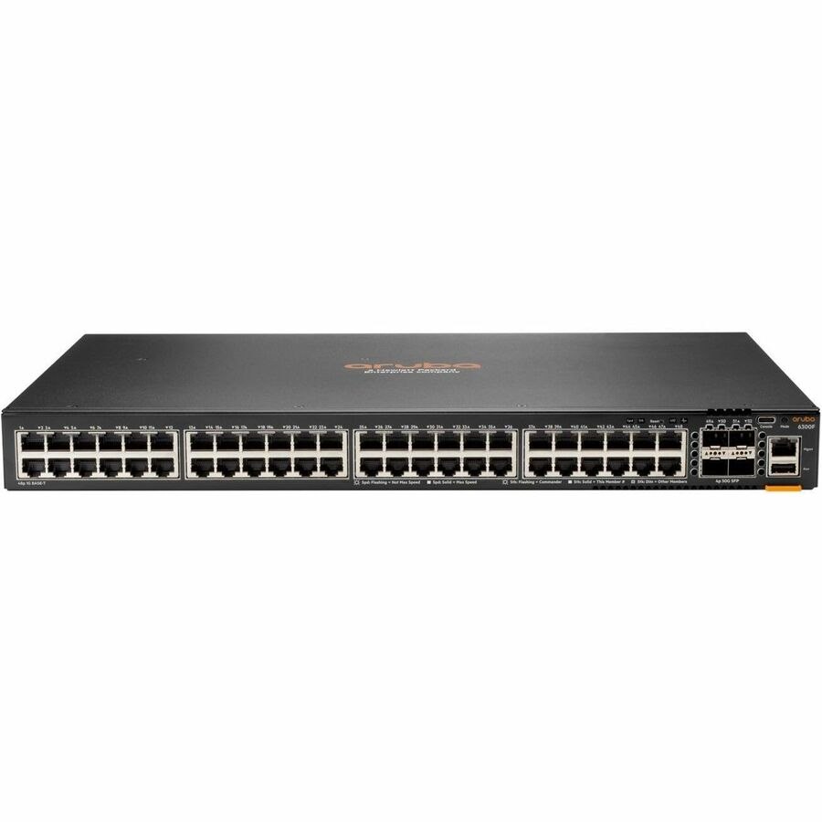 HPE CX 6300F 48-port 1GbE and 4- port SFP56 Switch