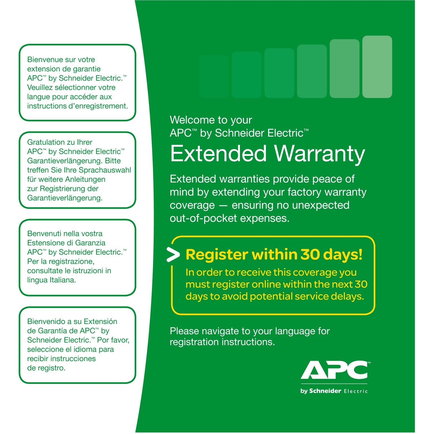 APC by Schneider Electric Service Pack - Extended Warranty - 3 Year - Warranty