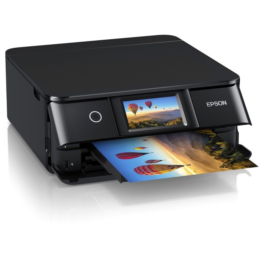 Epson Expression Photo XP-8700 Wireless Inkjet Multifunction Printer - Colour - Black