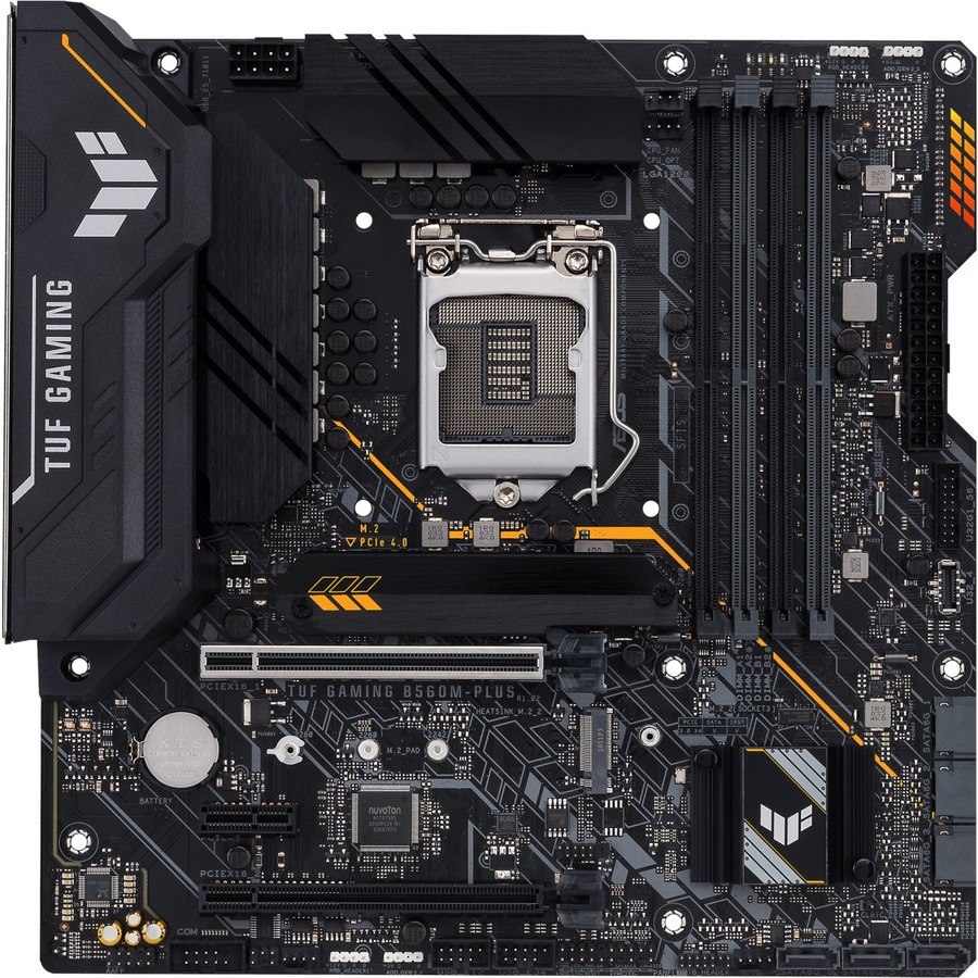 TUF GAMING B560M-PLUS Desktop Motherboard - Intel B560 Chipset - Socket LGA-1200 - Intel Optane Memory Ready - Micro ATX