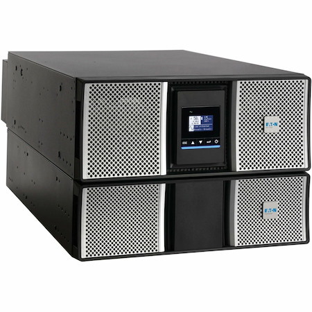 Eaton 9PX G2 8000VA 8000W 208/120V Online Double-Conversion UPS - Hardwired Input, 18x 5-20R and 3x L6-30R Outlets, Cybersecure Network Card, Maintenance Bypass, Extended Run, 7U Rack/Tower