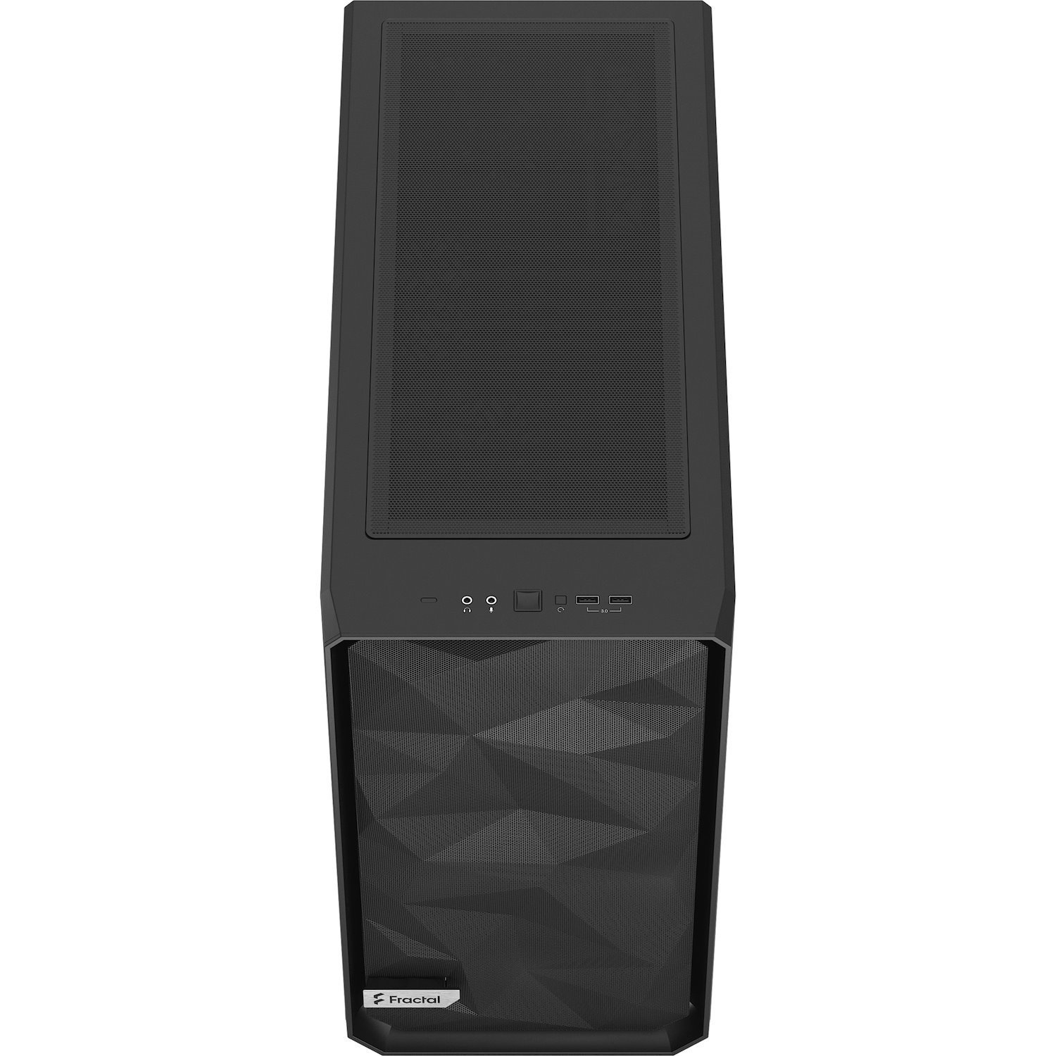 Fractal Design Meshify 2 Lite Computer Case - EATX, ATX Motherboard Supported - Tower - Tempered Glass, Steel - Black