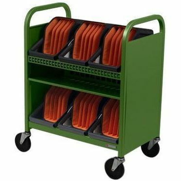 Bretford CUBE Transport Cart with Caddies - TVCT30CAD