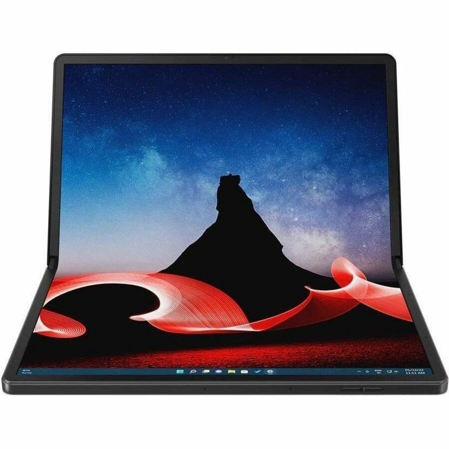 Lenovo ThinkPad X1 Fold Gen 1 21ES001YUS 16.3" 2 in 1 Notebook - Intel Core i7 12th Gen i7-1250U - Intel Evo Platform - 16 GB - 512 GB SSD - English Keyboard - Performance Black