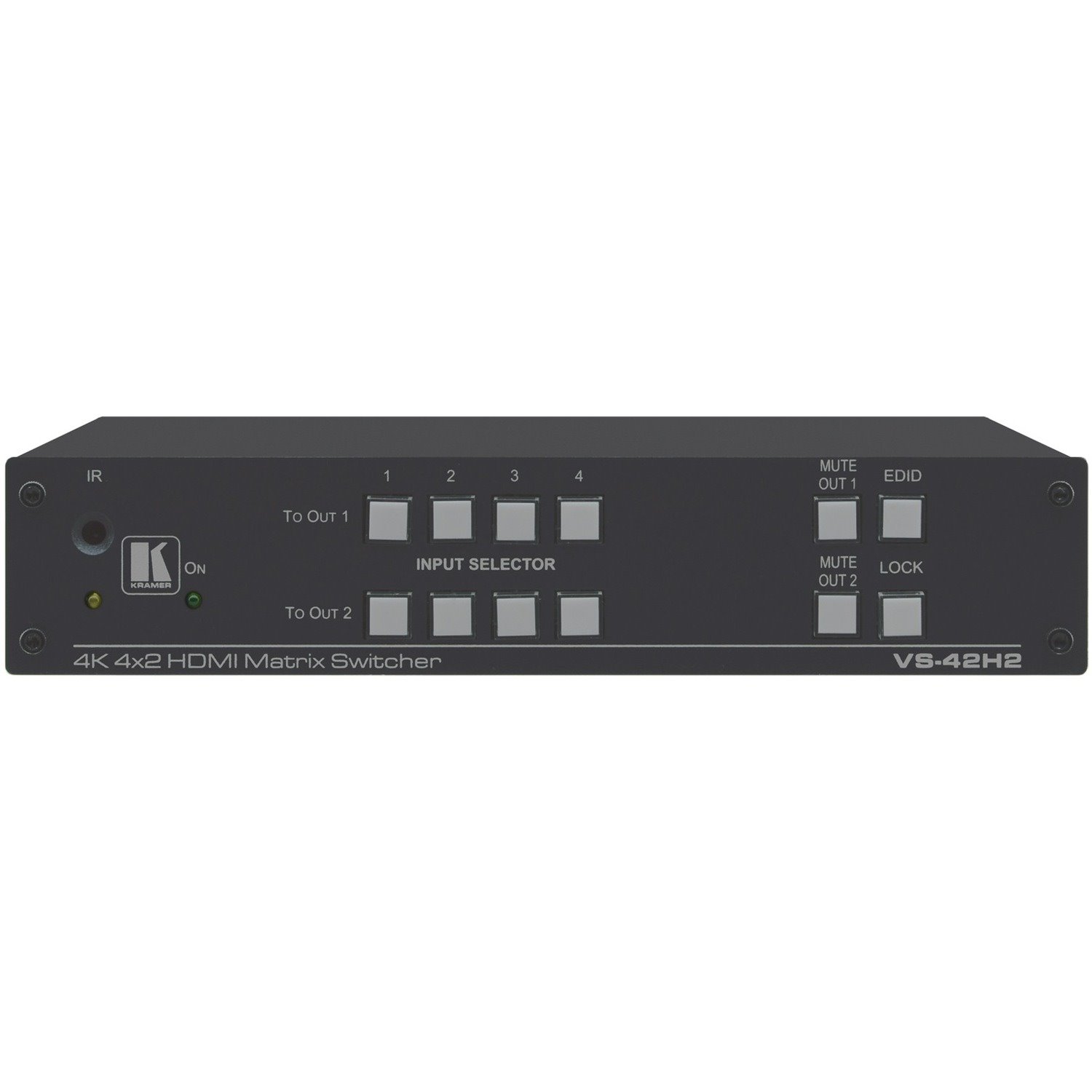 Kramer VS-42H2 4x2 4K HDR HDMI HDCP 2.2 Matrix Switcher