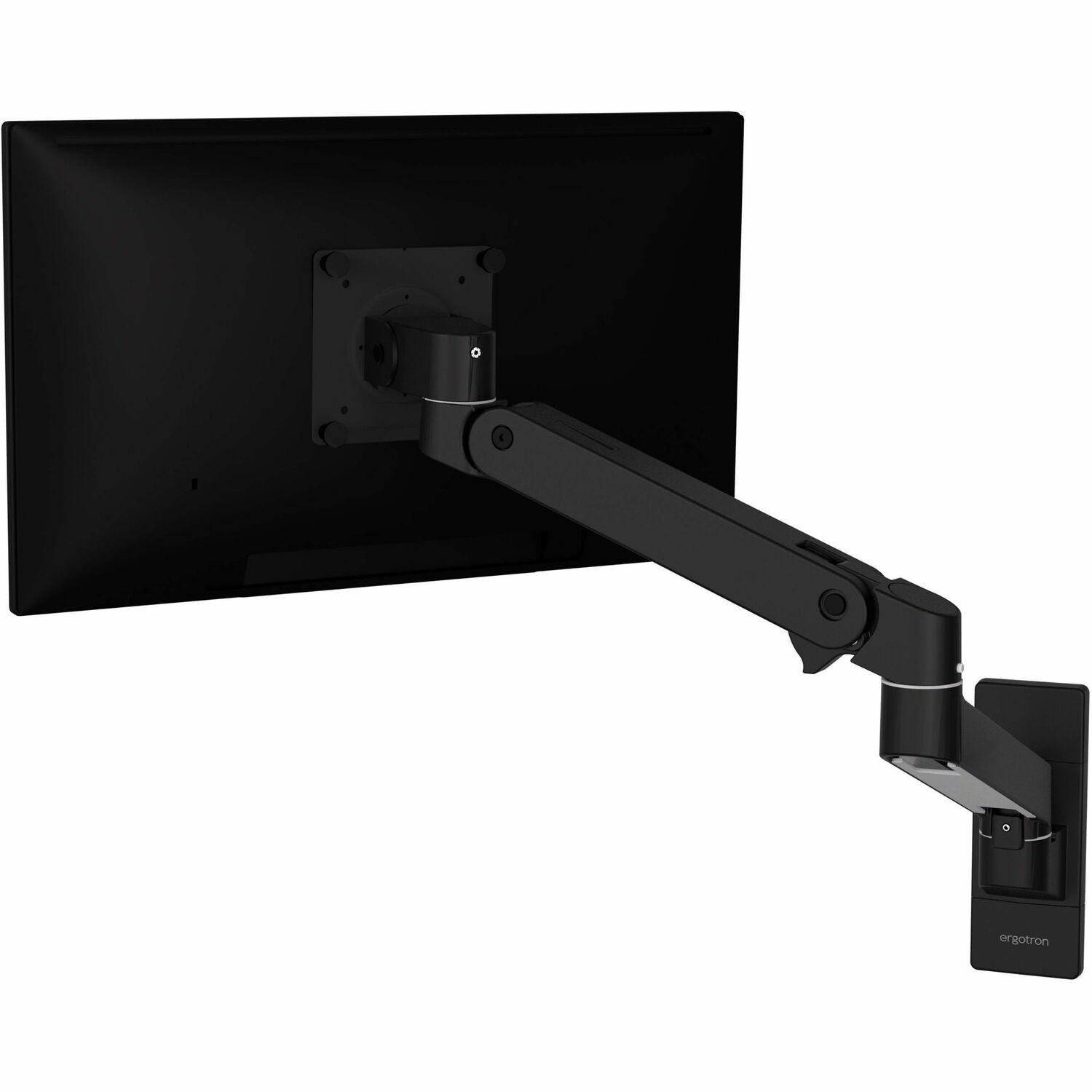 Ergotron Mounting Arm for Monitor, LCD Display - Polished Aluminum