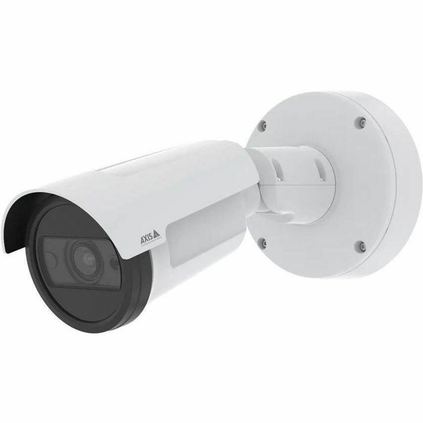 AXIS P1487-LE 5 Megapixel Indoor/Outdoor Network Camera - Colour - Bullet - White - TAA Compliant