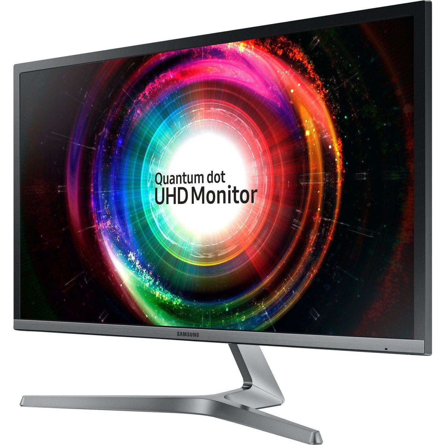 Samsung U28H750UQN 4K UHD LCD Monitor - 16:9 - Black, Silver