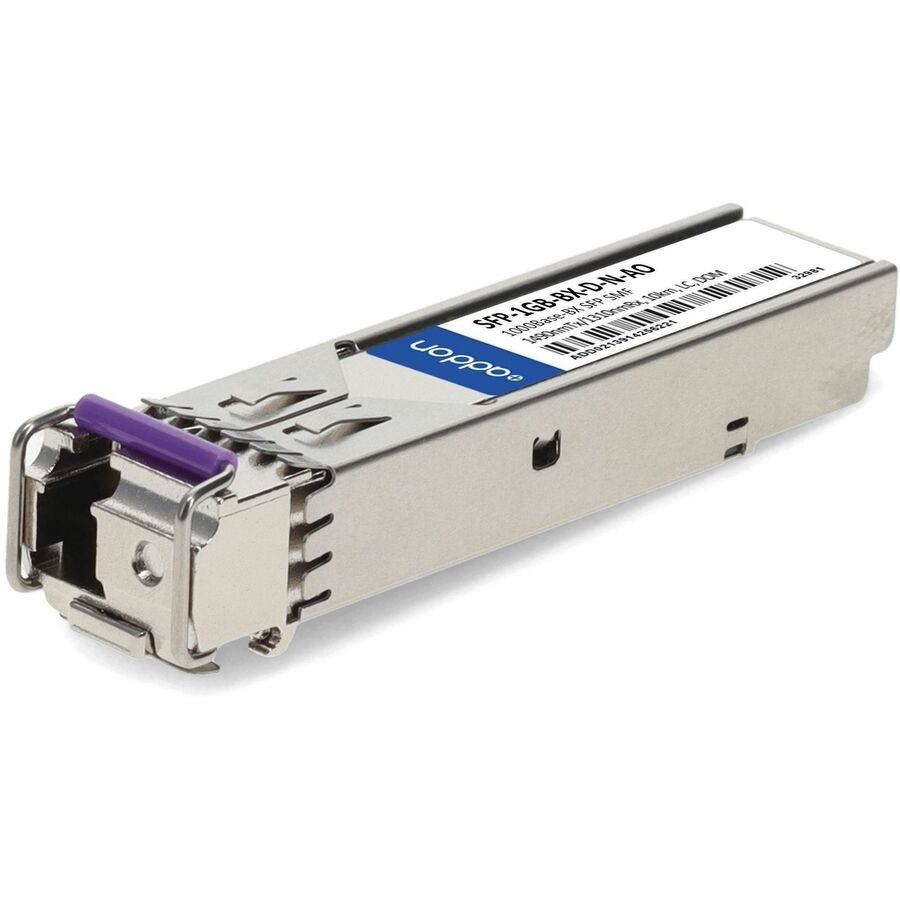 AddOn Alcatel-Lucent Nokia&reg; Compatible TAA 1000Base-BX SFP Transceiver (SMF, 1490nmTx/1310nmRx, 10km, LC, DOM)