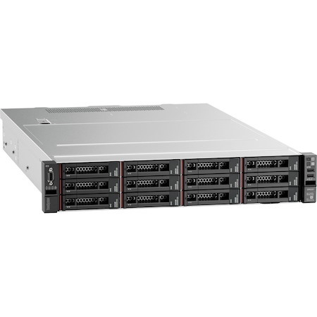 Lenovo ThinkSystem SR550 7X04A07YAU 2U Rack Server - 1 Xeon Silver 4210 2.20 GHz - 16 GB RAM - Serial ATA/600, 12Gb/s SAS Controller