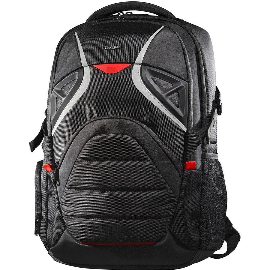 Targus STRIKE TSB900US Carrying Case (Backpack) for 17.3" Notebook - Black, Red