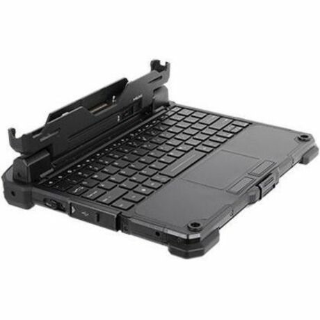 Getac Keyboard - Docking Connectivity - Docking Port Interface - TouchPad - English (US) - QWERTY Layout - Black