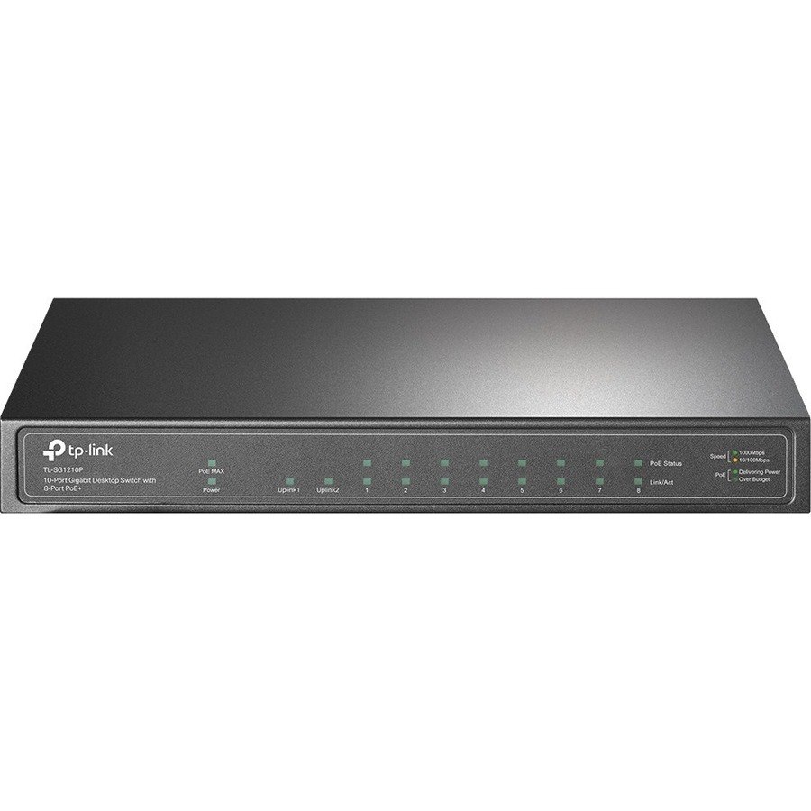 TP-Link TL-SG1210P 10 Poorten Ethernetswitch