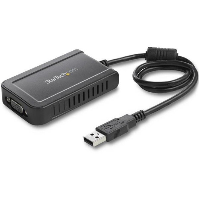 StarTech.com USB 2.0 to VGA Adapter, USB to VGA Monitor Converter for Windows, 1080p (no support for macOS/ChromeOS/Linux) - TAA