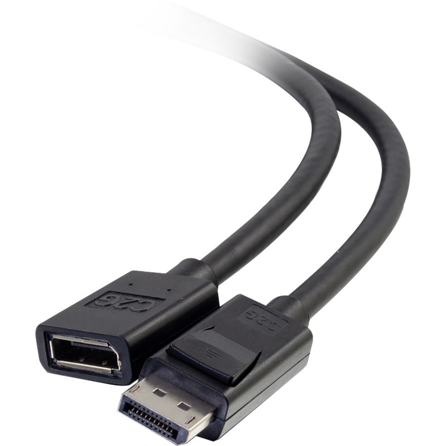 C2G 3ft DisplayPort Extension Cable - DisplayPort 1.4 - 8K UHD - M/F