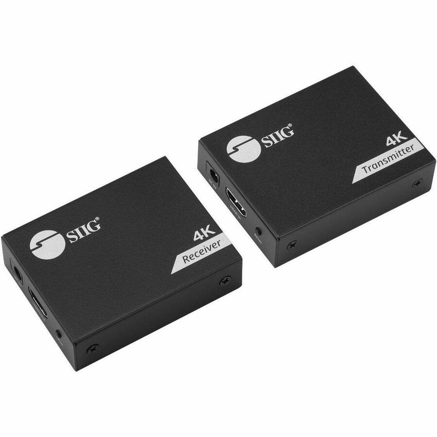 SIIG 4K HDMI USB KVM Extender over CAT6 - Up to 230 feet - Zero Latency - ESD Protection