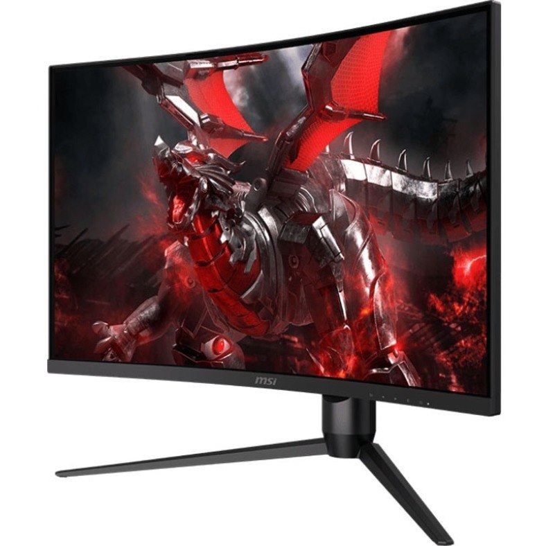 MSI Optix G271CQP E2 27" Class WQHD Curved Screen Gaming LCD Monitor - 16:9 - Metallic Black