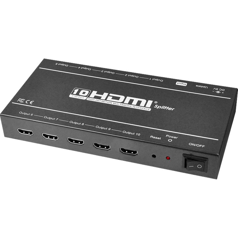 SIIG 1x10 HDMI Splitter with 3D and 4Kx2K