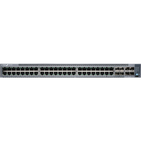 Juniper EX4100 EX4100-48T 48 Ports Manageable Ethernet Switch - 10 Gigabit Ethernet, Gigabit Ethernet, 25 Gigabit Ethernet - 10/100/1000Base-T, 10GBase-X, 25GBase-X - TAA Compliant