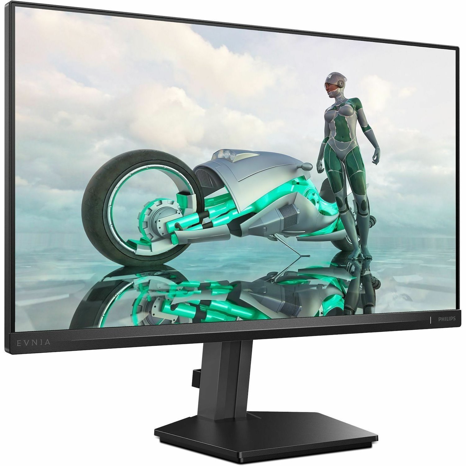 Evnia 24M2N3200FQ 24" Class Full HD Gaming LED Monitor - 16:9 - Textured Charcoal