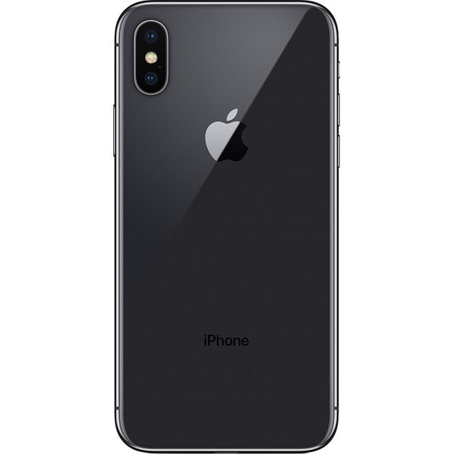 Apple iPhone X 256 GB Smartphone - 14.7 cm (5.8") OLED 2436 x 1125 - Dual-core (2 Core) Quad-core (4 Core) - 3 GB RAM - iOS 11 - 4G - Grey