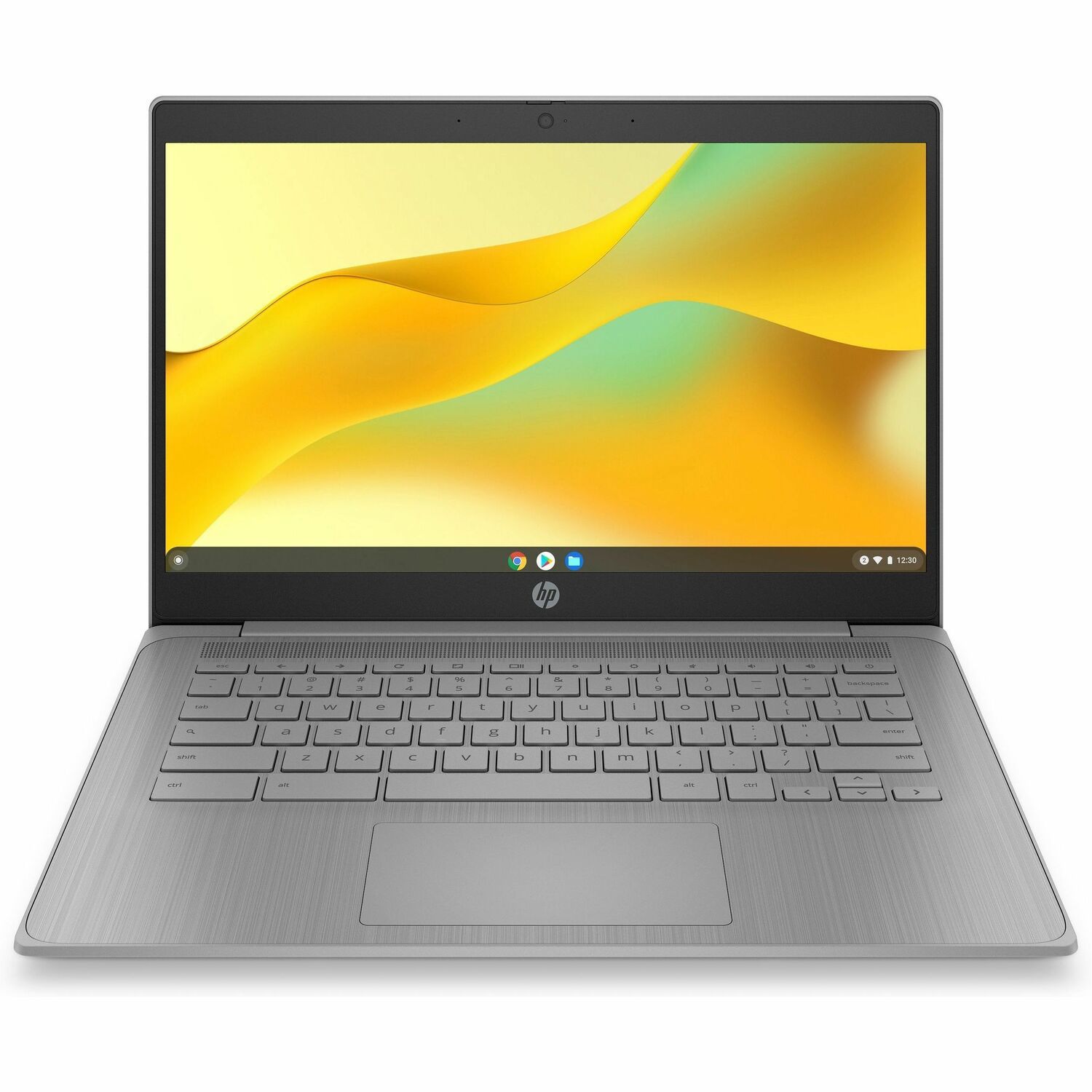 HP Chromebook 14a-ne0000 14a-ne0047nr 14" Chromebook - HD - Intel Celeron N4120 - 4 GB - 64 GB Flash Memory - Modern Gray