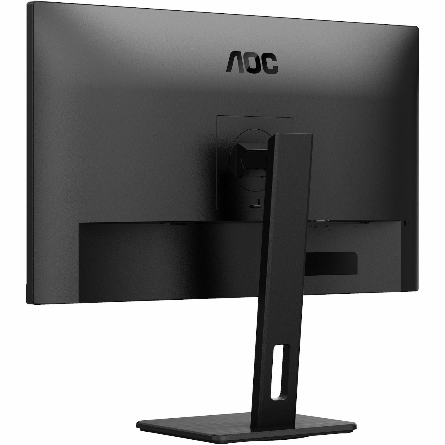 AOC 27' IPS Monitor (27E3QAF) – Full HD 75Hz, 4ms response, 300 nits, 120% sRGB, HDMI/DP/VGA, height-adjustable stand, built-in speakers (LS)