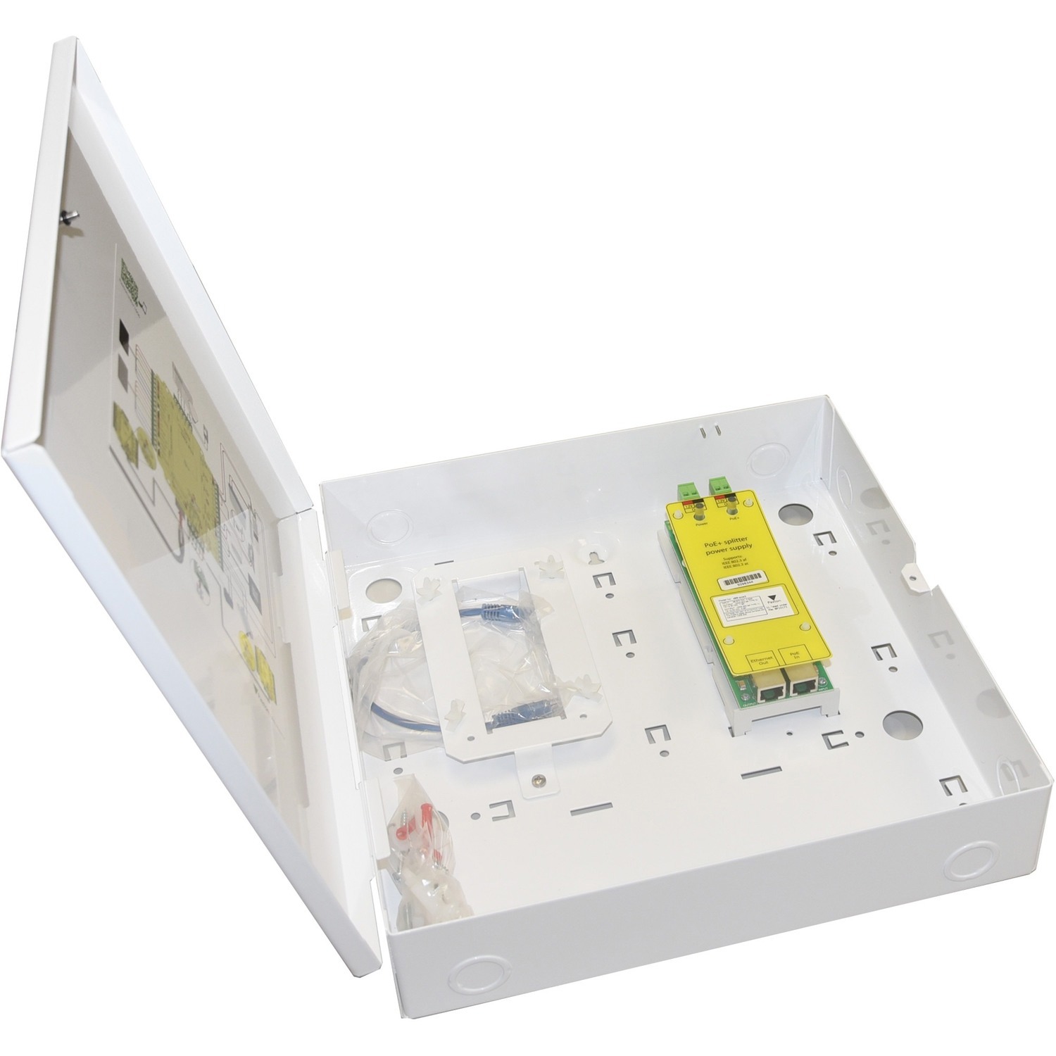 Paxton Access PoE+ Power Supply in Metal Cabinet