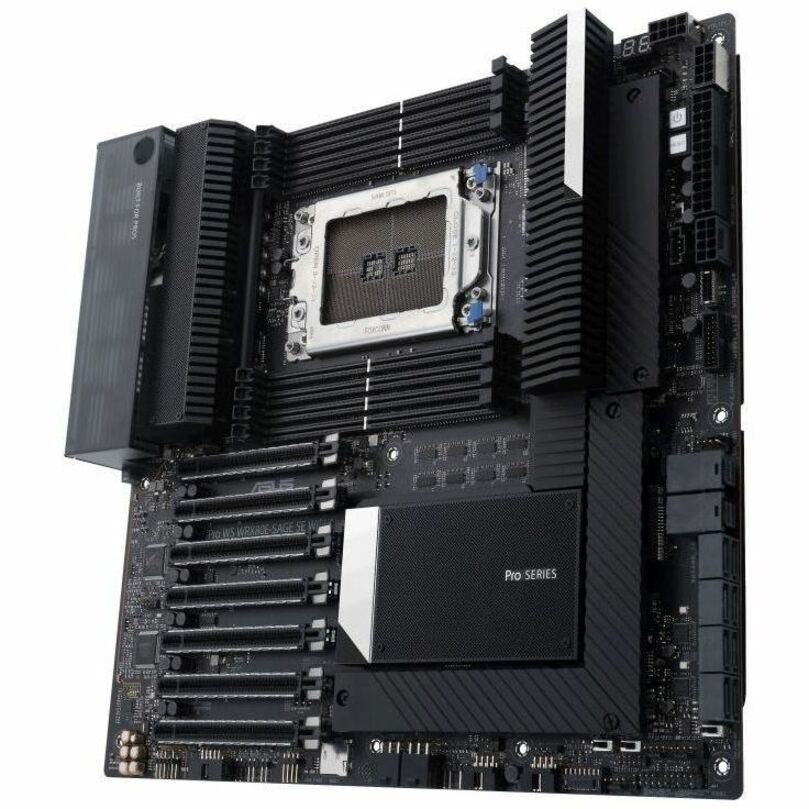 Asus Pro WS WRX80E-SAGE SE WIFI II Workstation Motherboard - AMD WRX80 Chipset - Socket sWRX8 - Extended ATX