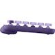 Logitech POP Keys Keyboard - Wireless Connectivity - English - Cosmos