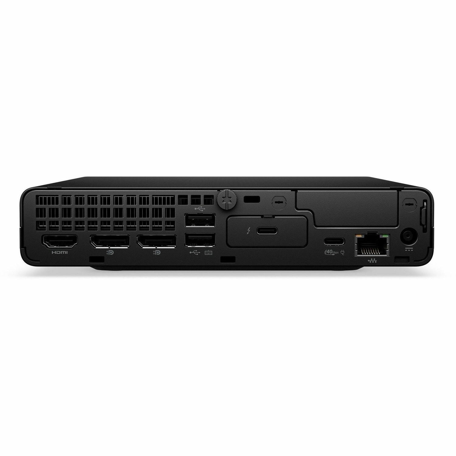 HP EliteDesk 8 G2a Desktop Computer - AMD Ryzen AI 7 Ryzen AI 400 Series 445 - 16 GB - 512 GB PCI Express NVMe 5.0 SSD - Mini PC - Jack Black