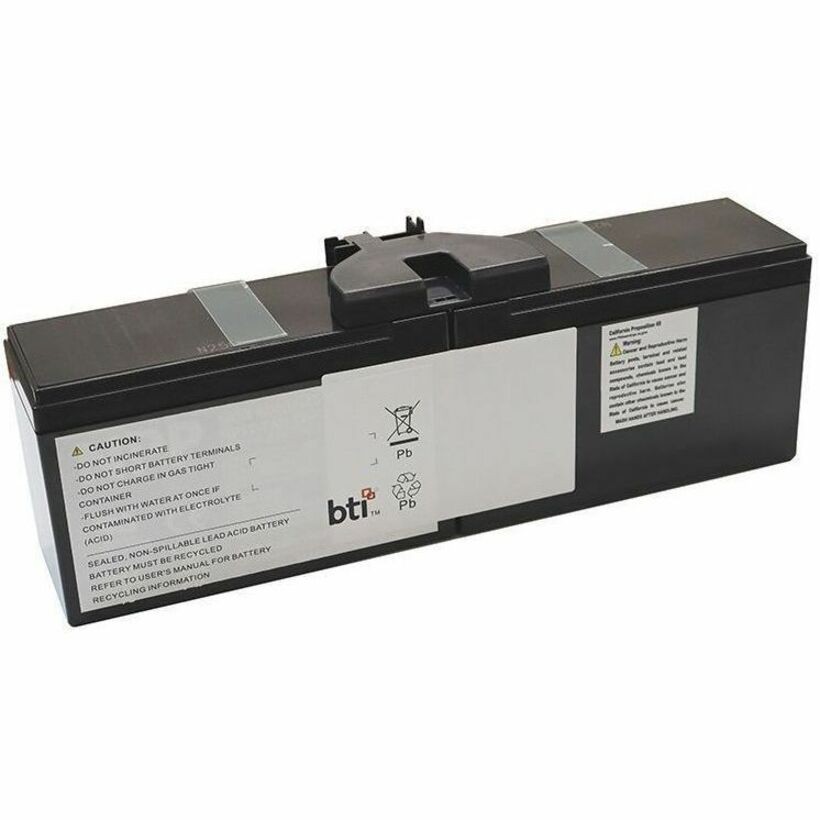 BTI APCRBC161-TAA 12V 2-CELL LEAD ACID UPS BATTERY REPLACES APCRBC161, RBC161 (TAA-Compliant) - 2 YR WARRANTY