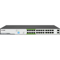 D-Link DGS-F1026P-E 24 Ports Ethernet Switch - Gigabit Ethernet - 10/100/1000Base-T, 100/1000Base-X