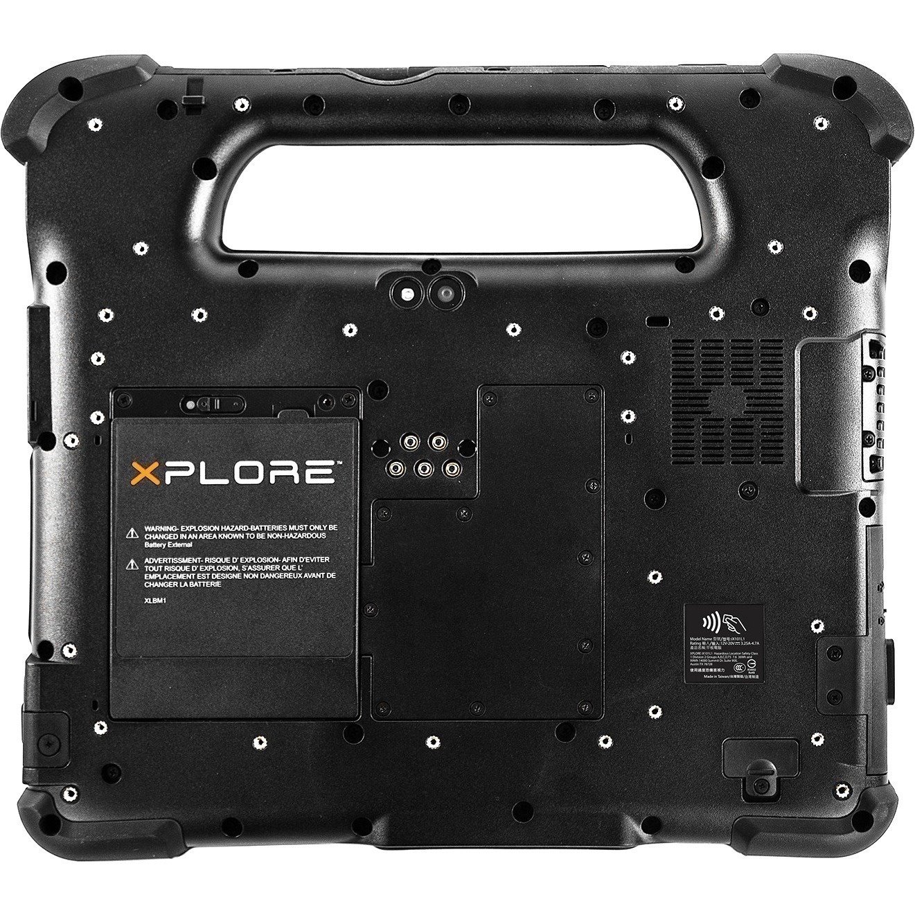 Xplore XPAD L10 Tablet - 10.1" - Qualcomm Snapdragon 660 - 8 GB - 128 GB Storage - Android 8.1 Oreo - 4G