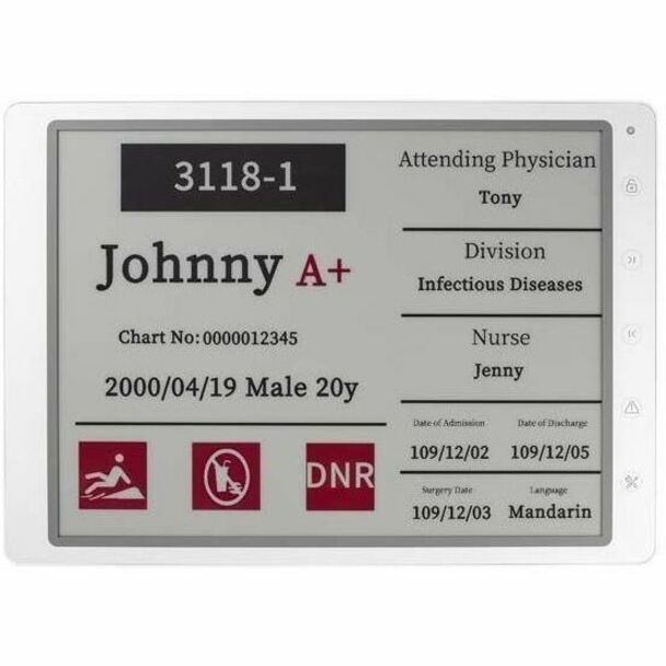 Advantech 13.3" ePaper Wi-Fi Display Solution