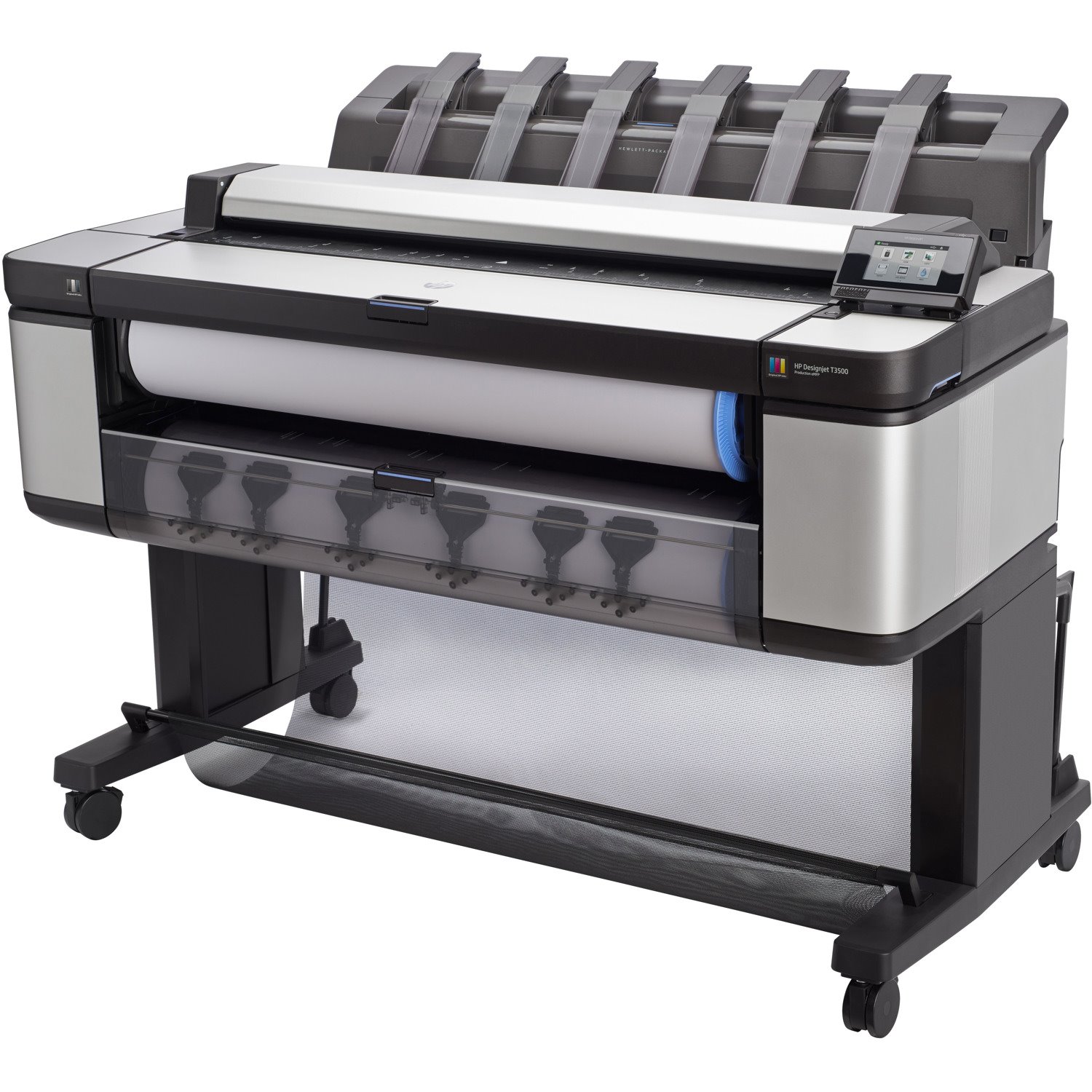 HP Designjet T3500 Inkjet Large Format Printer - Includes Copier, Printer, Scanner - 914.40 mm (36") Print Width - Colour