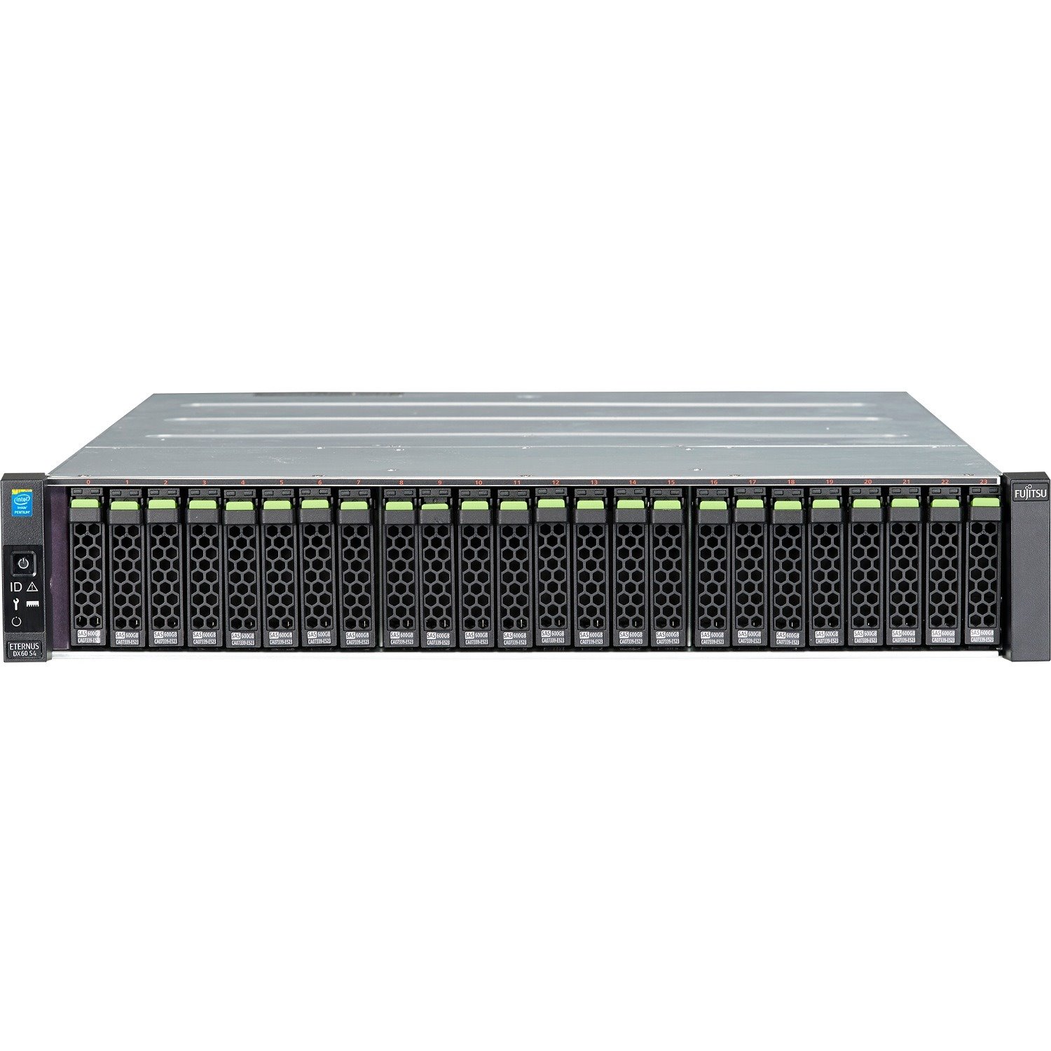 Fujitsu ETERNUS DX60 S4 24 x Total Bays SAN Storage System - 6 TB HDD - 2U Rack-mountable