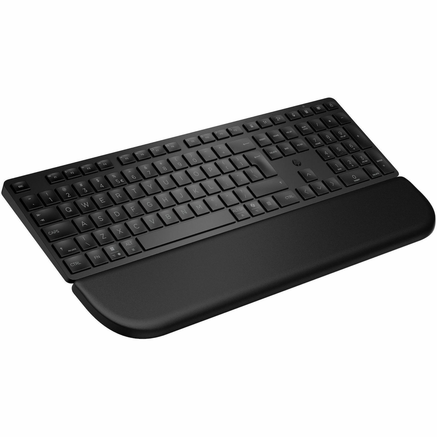 HP 585K Keyboard - Full-size - Wireless Connectivity - USB Type A Interface - Black