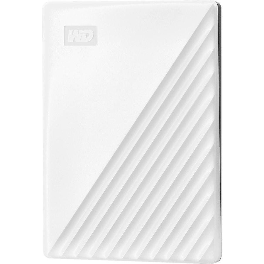 WD My Passport WDBYVG0020BWT-WESN 2 TB Portable Hard Drive - External - White