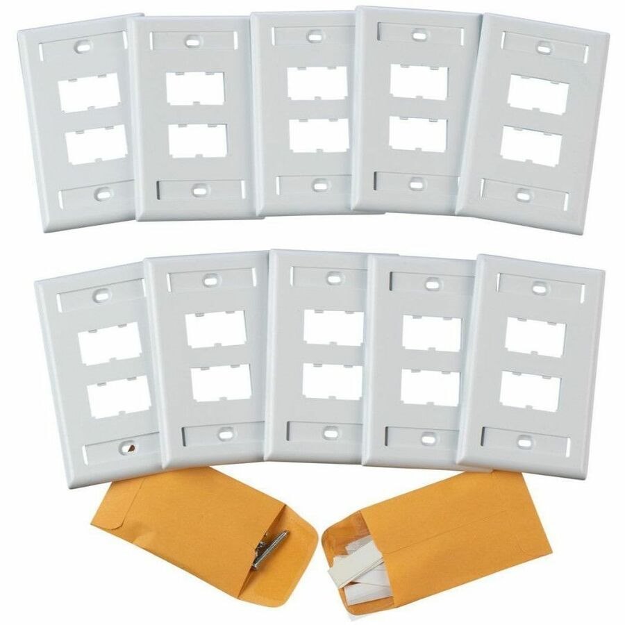 Panduit Mini-Com Single Gang Faceplates