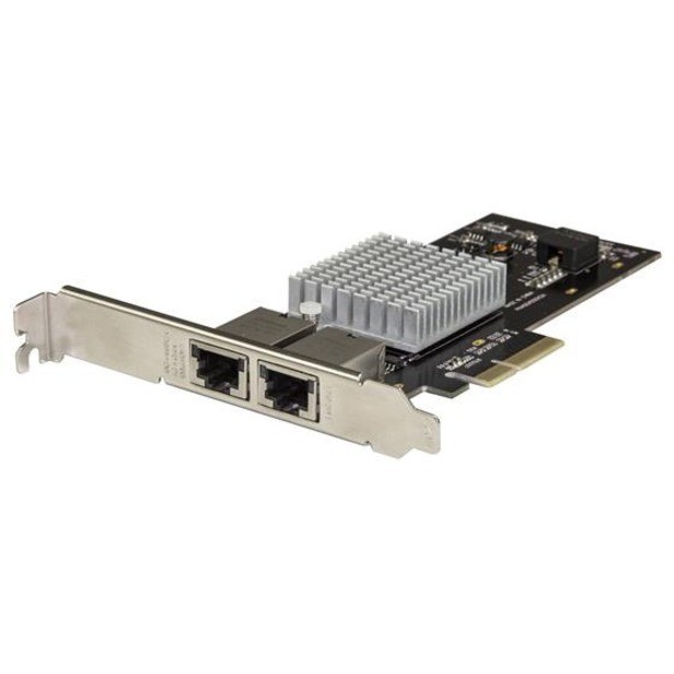 STARTECH 10G PCIe NETWORK ADAPTER, INTEL-X550AT, 10GBASE-T RJ45 (2), 2YR