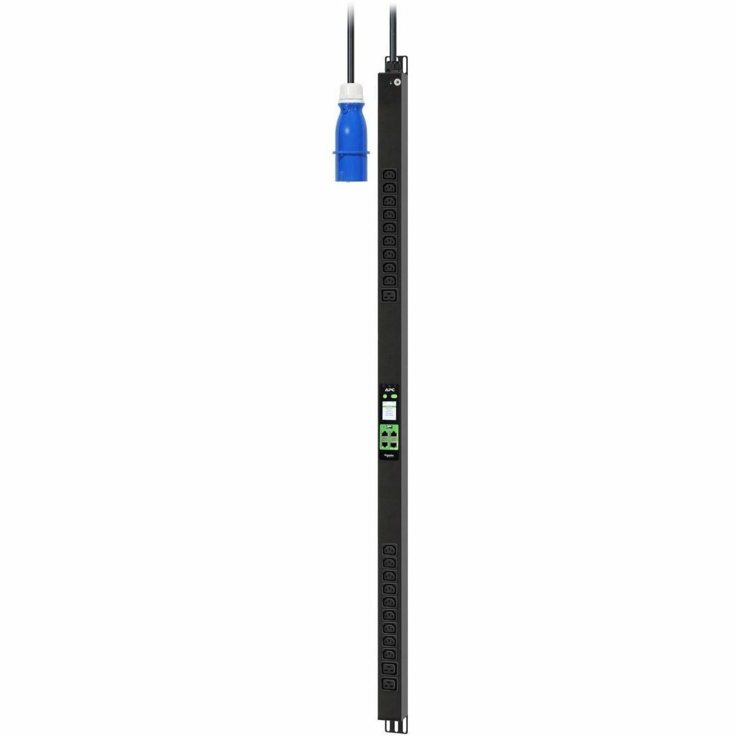 APC EASY PDU METERED ZEROU 16A 230V (18)C13 (3)C19 IEC309
