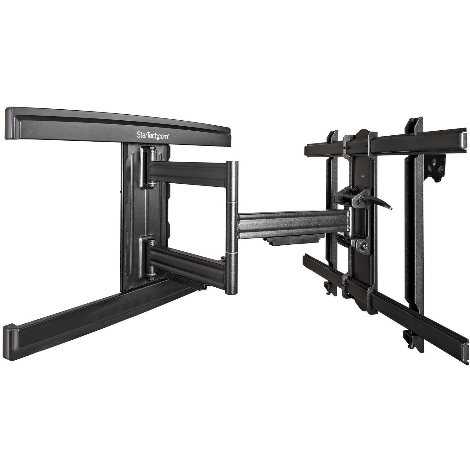 StarTech.com TV Wall Mount for up to 80" VESA Mount Displays - Low Profile Full Motion TV Mount - Heavy Duty Adjustable Articulating Arm