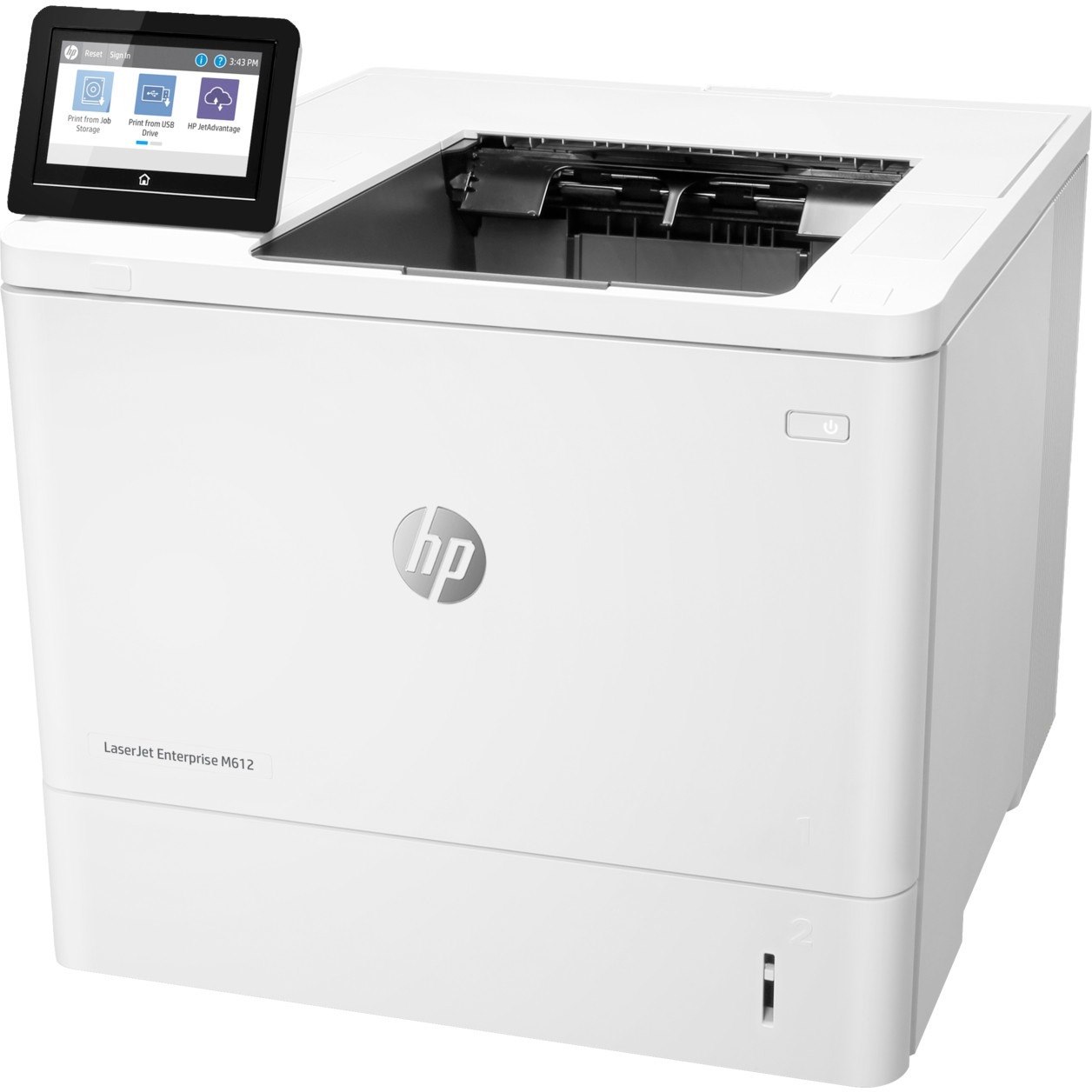 HP LaserJet Enterprise M612dn Desktop Laser Printer - Monochrome