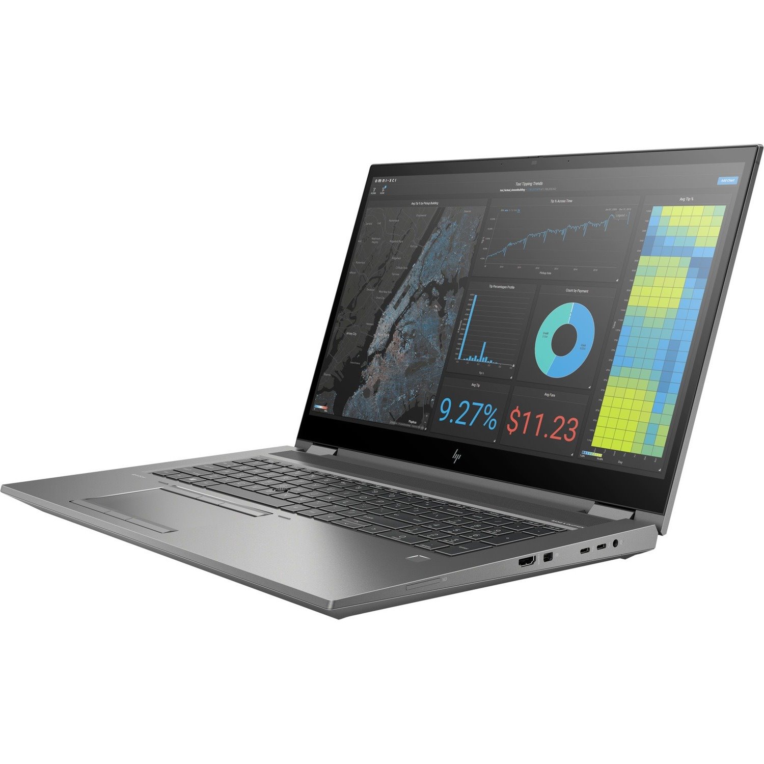 HP ZBook Fury 17.3" Mobile Workstation - Intel Core i7 10th Gen i7-10750H - 8 GB - English Keyboard