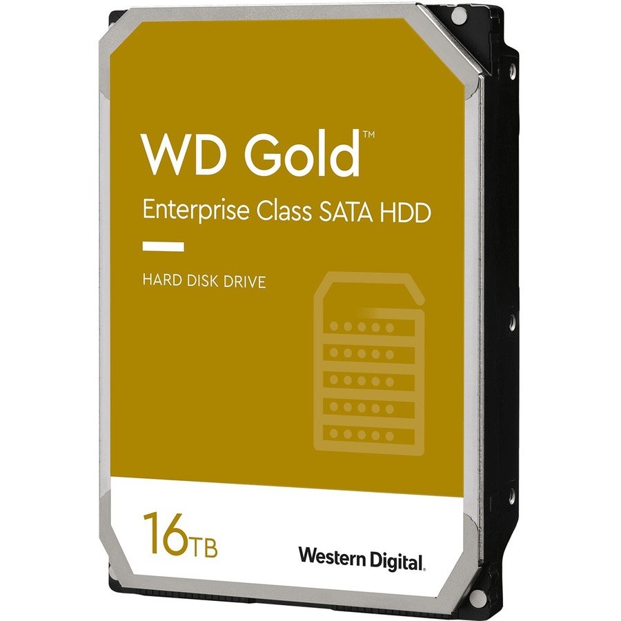 Western Digital Gold WD161KRYZ 16 TB Hard Drive - 3.5" Internal - SATA (SATA/600)