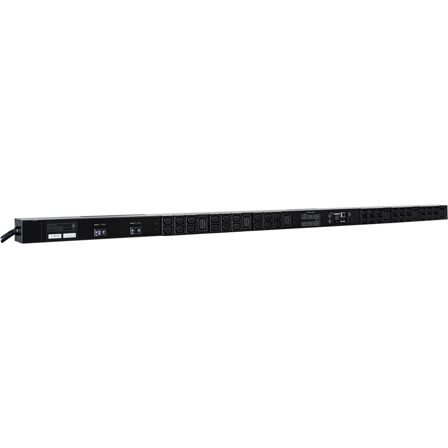 CyberPower PDU31106 Single Phase 200 - 240 VAC 30A Monitored PDU